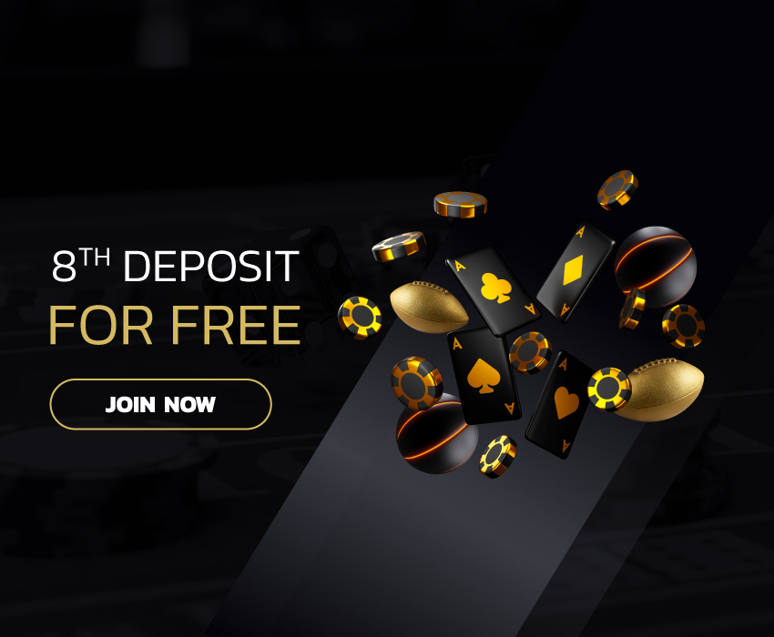 8th deposit for free